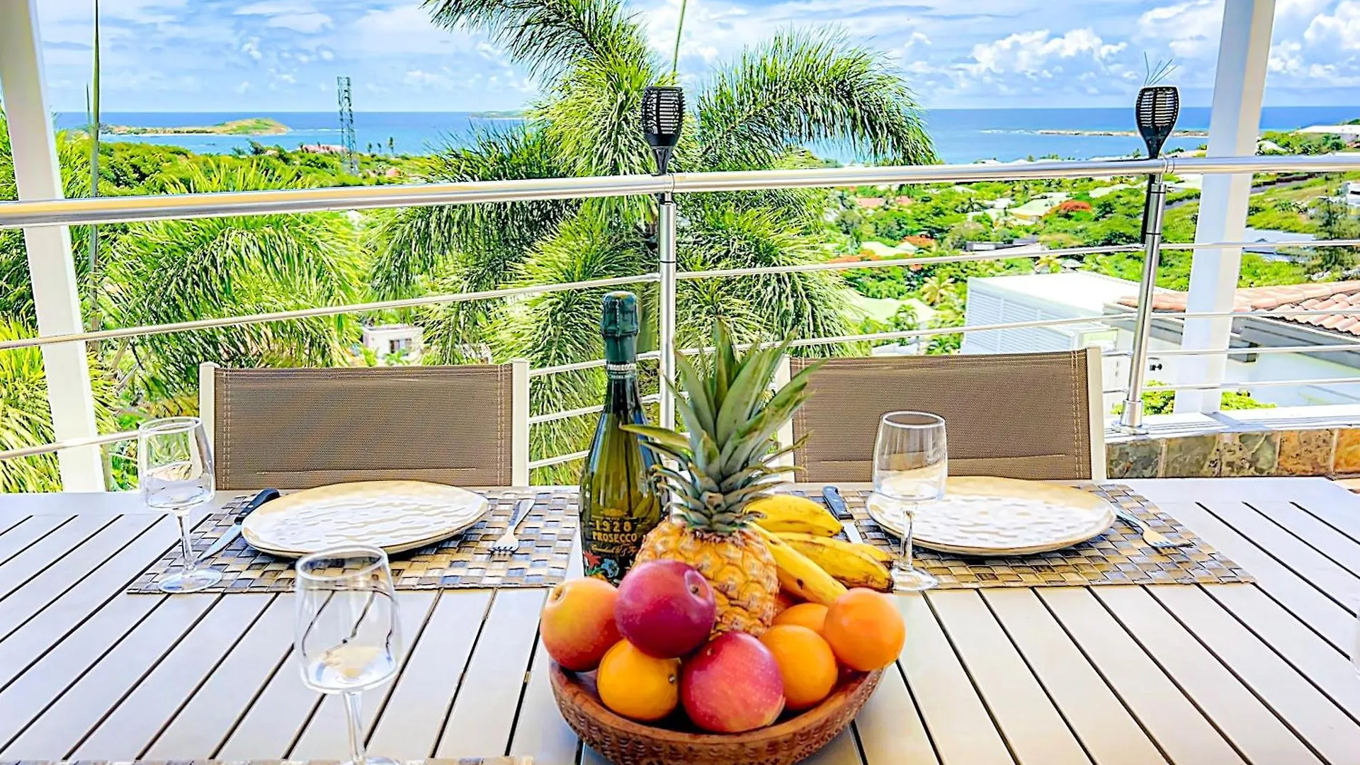 Villa Palm Dove 5 Min From Orient Bay Beach